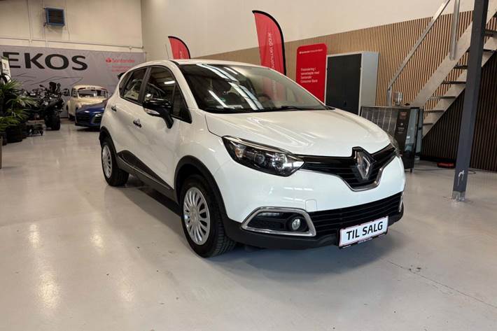 Hvid Renault Captur fra 2015