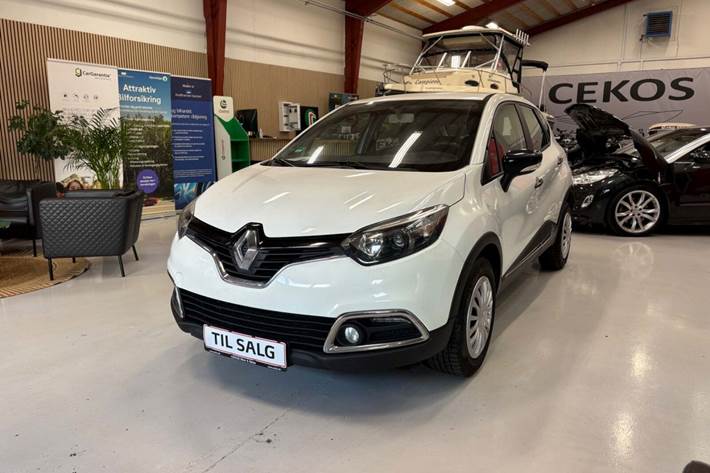 Hvid Renault Captur fra 2015