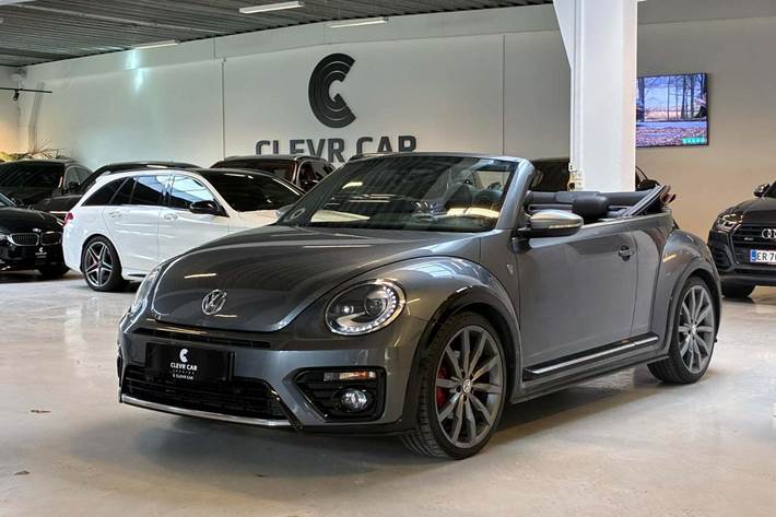Grå VW The Beetle fra 2018