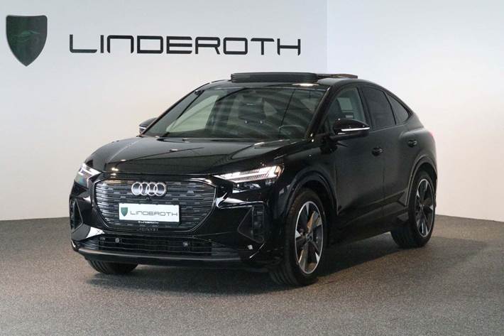 Sort Audi Q4 e-tron fra 2024