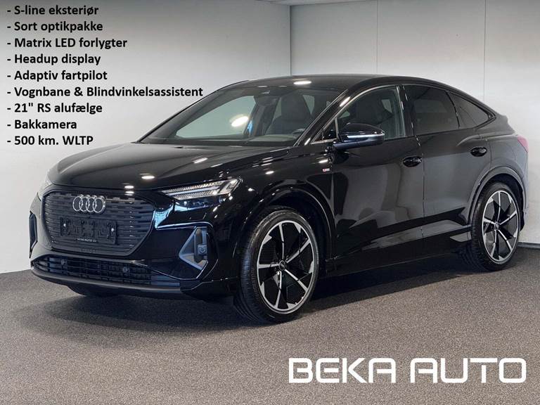 Audi Q4 e-tron 40 S-line Sportback