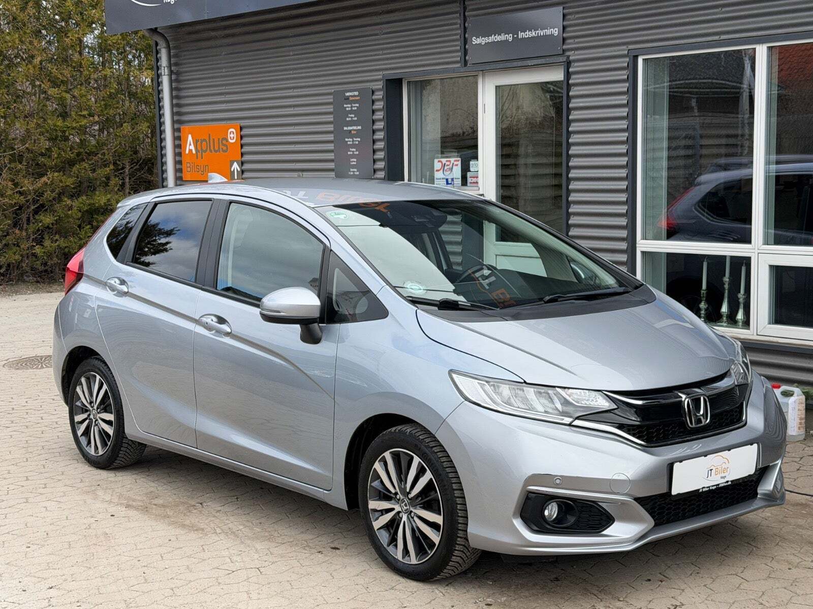 Sølv Honda Jazz fra 2019
