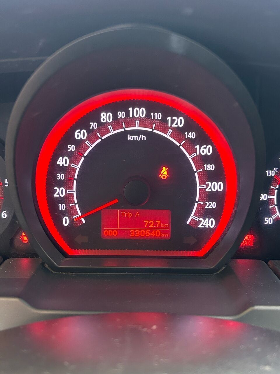 Hvid Kia Ceed fra 2010