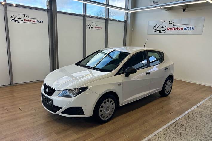 Hvid Seat Ibiza fra 2010