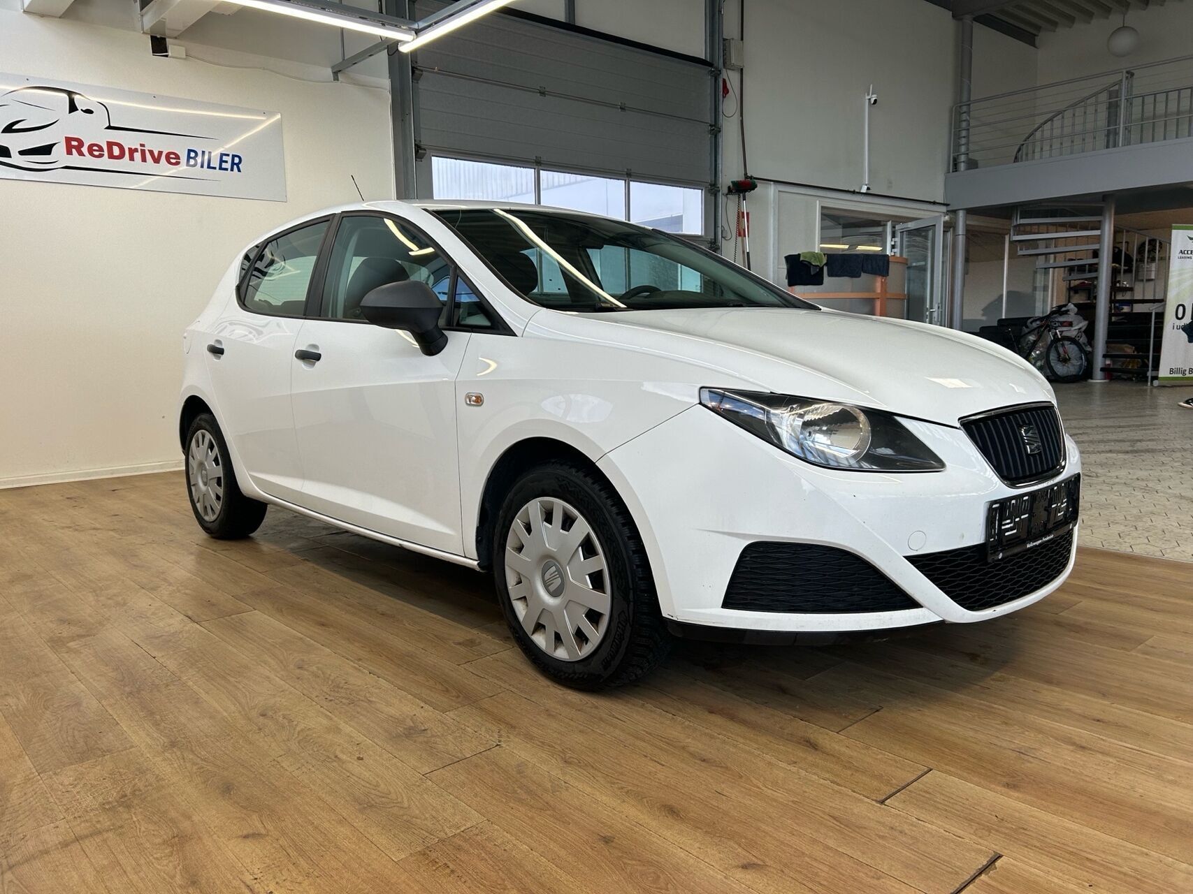 Hvid Seat Ibiza fra 2010
