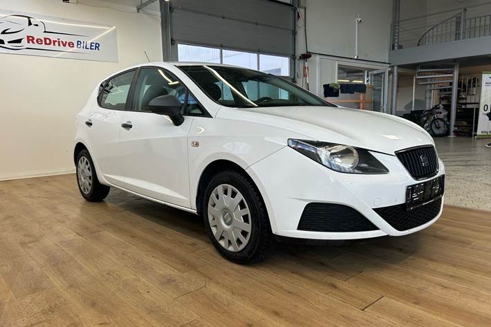 Hvid Seat Ibiza fra 2010