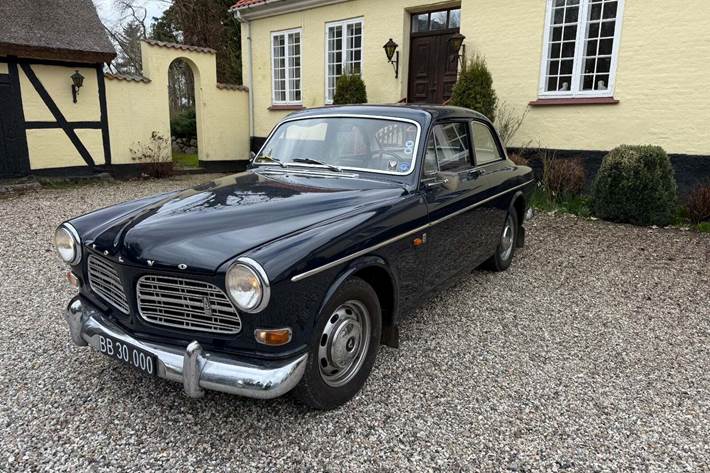 Blå Volvo 121 fra 1969