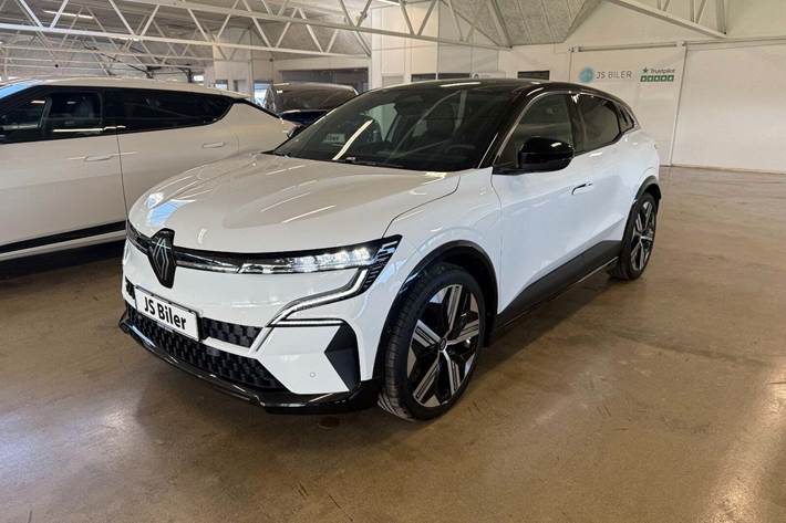 Hvid Renault Megane E-Tech fra 2024
