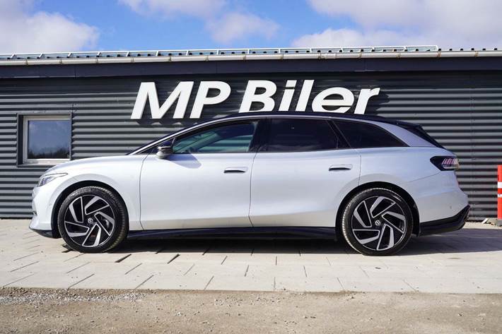 Sølv VW ID.7 fra 2025