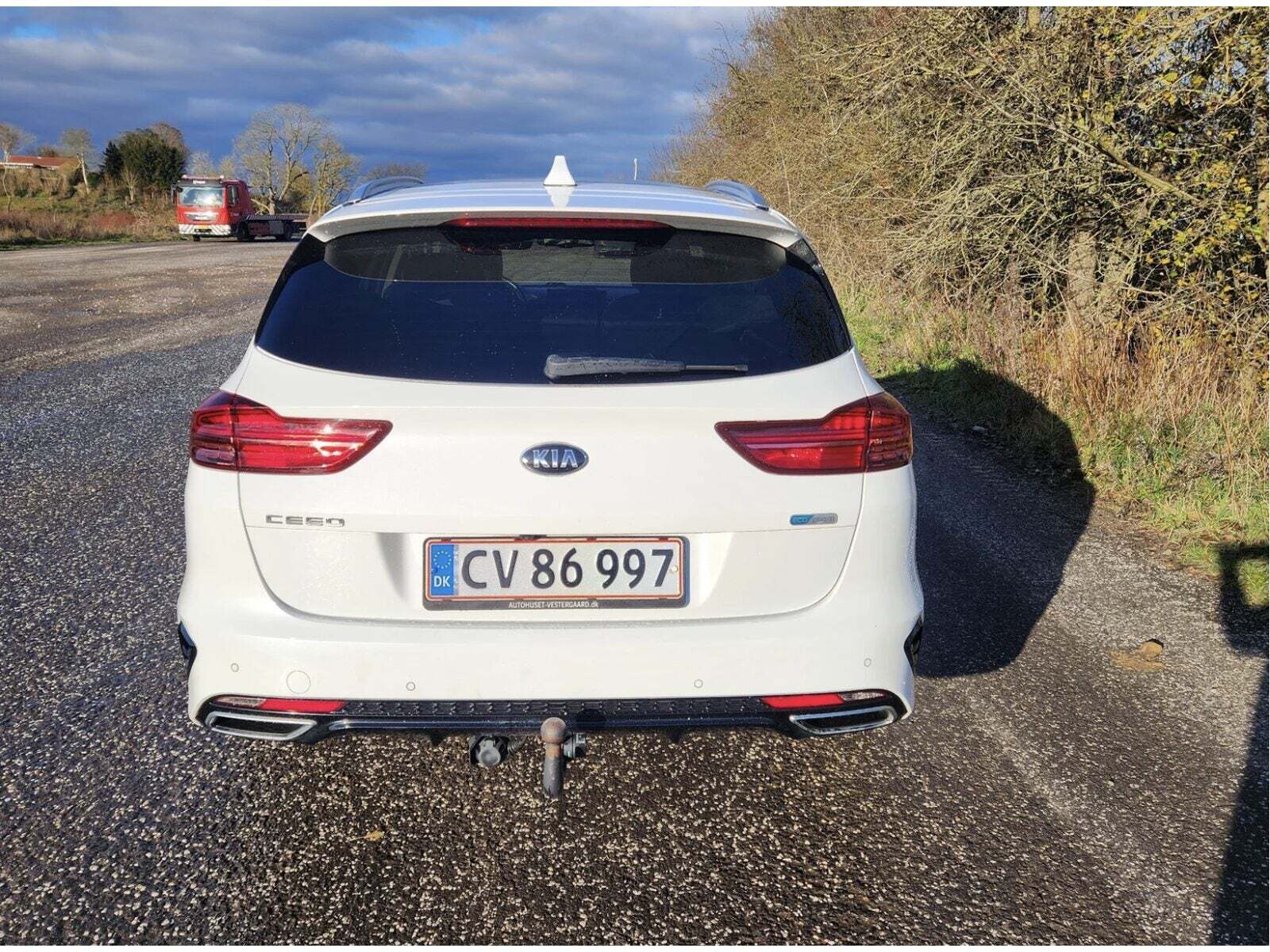 Hvid Kia Ceed fra 2021