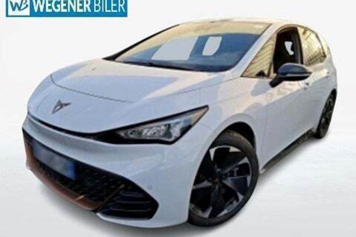 Hvid Cupra Born fra 2024