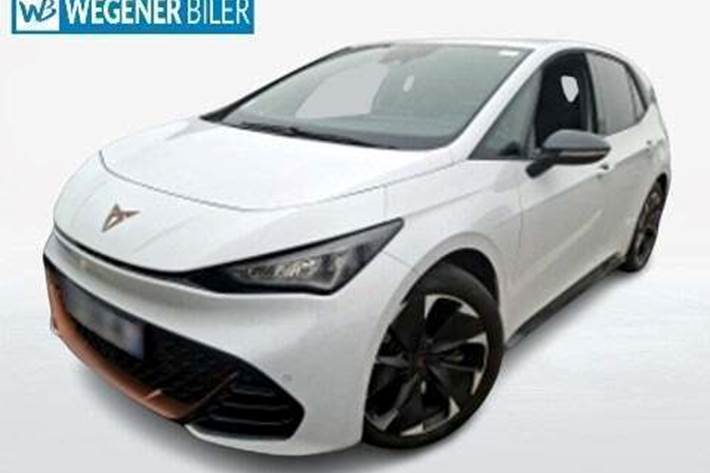 Hvid Cupra Born fra 2024