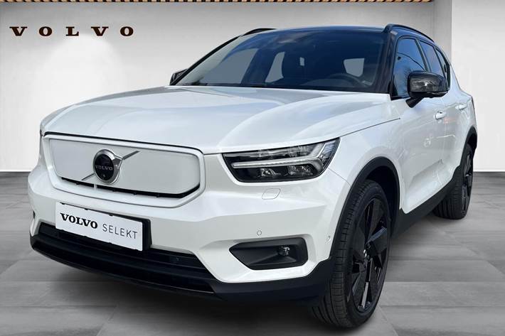 Hvid Volvo XC40 fra 2022