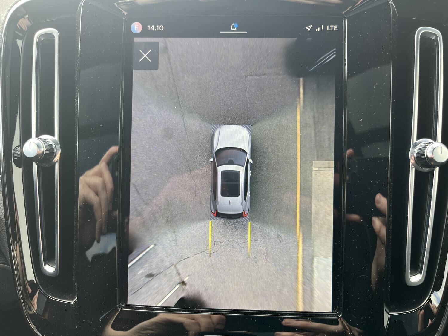 Hvid Volvo XC40 fra 2022