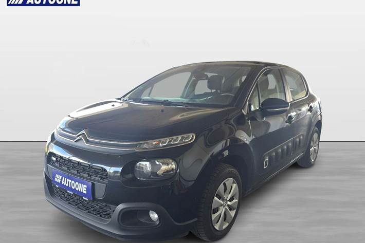 Sort Citroën C3 fra 2017 set udefra