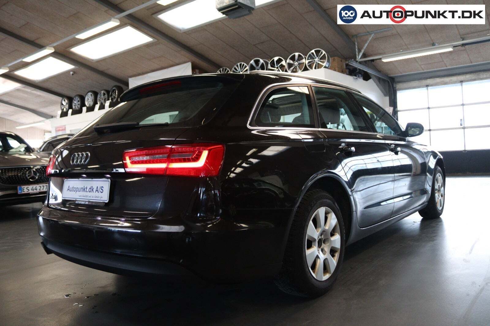 Sort Audi A6 fra 2012