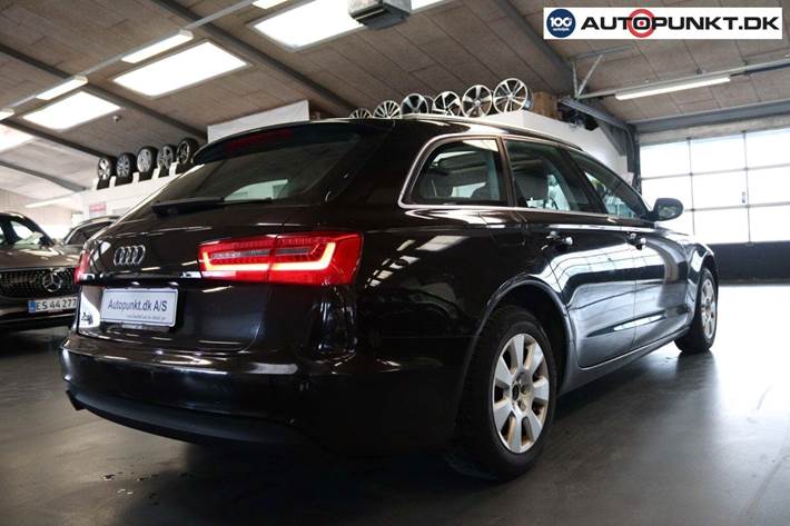 Sort Audi A6 fra 2012