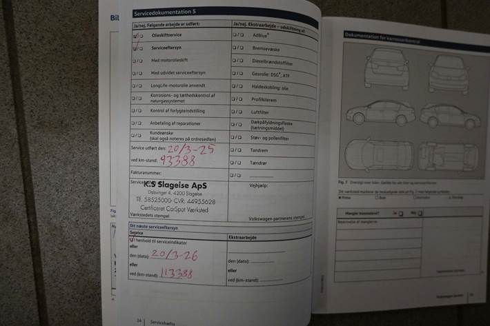 Hvid VW UP! fra 2017