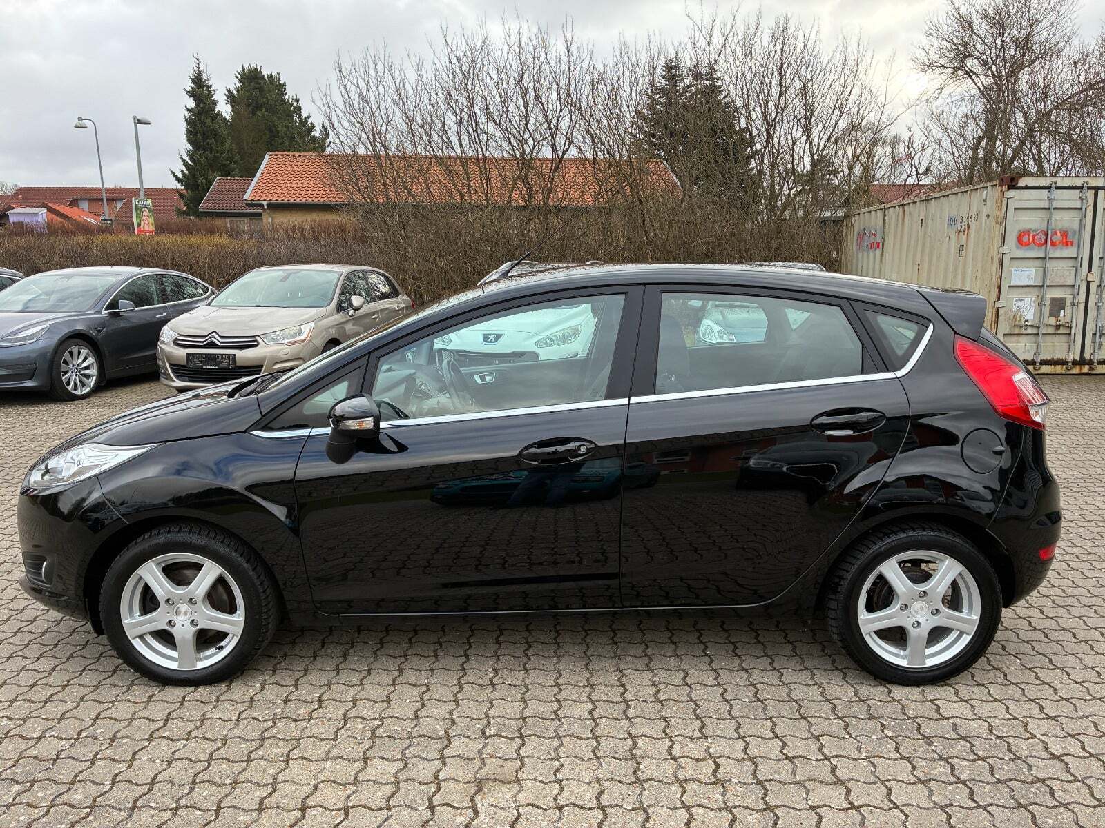 Sort Ford Fiesta fra 2016