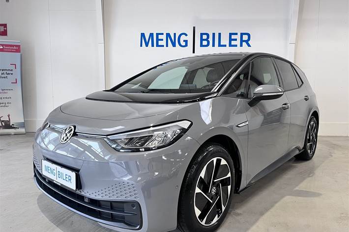Grå VW ID.3 fra 2022