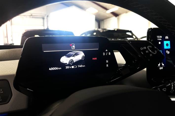 Grå VW ID.3 fra 2022