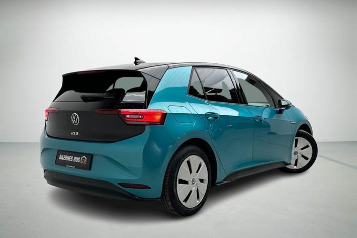 Blå VW ID.3 fra 2021