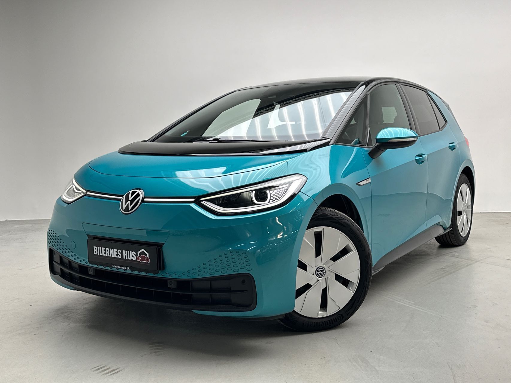 Blå VW ID.3 fra 2021