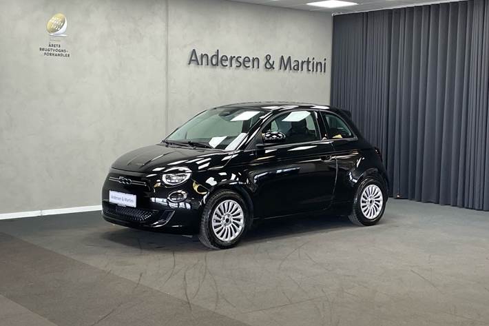 Sort Fiat 500e fra 2023