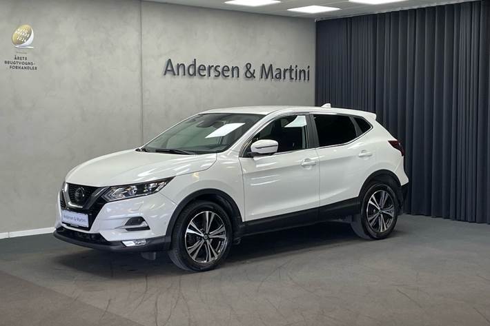 Hvid Nissan Qashqai fra 2020