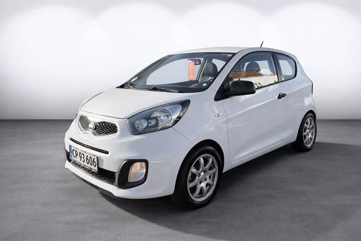 Hvid Kia Picanto fra 2014