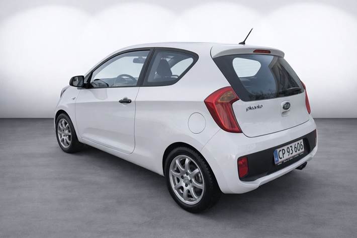 Hvid Kia Picanto fra 2014