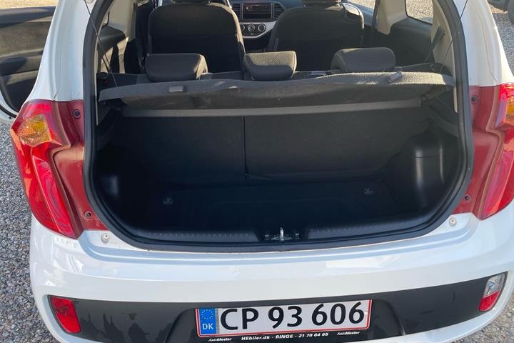 Hvid Kia Picanto fra 2014