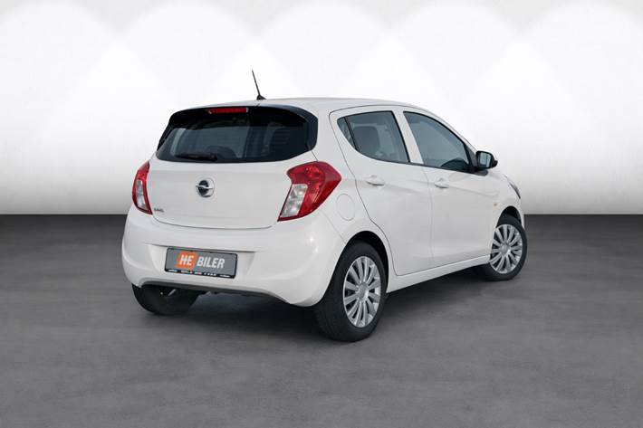 Hvid Opel Karl fra 2015