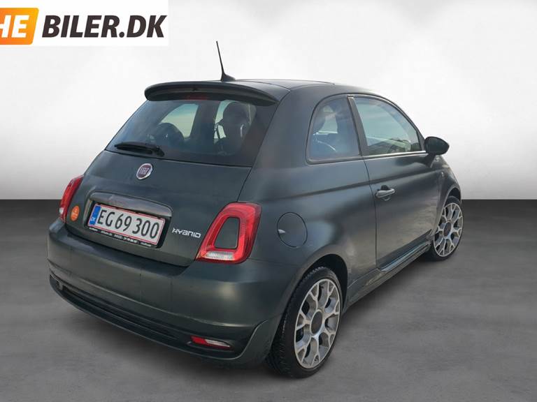 Fiat 500 1,0 Mild hybrid Sport Pack 70HK 3d 6g