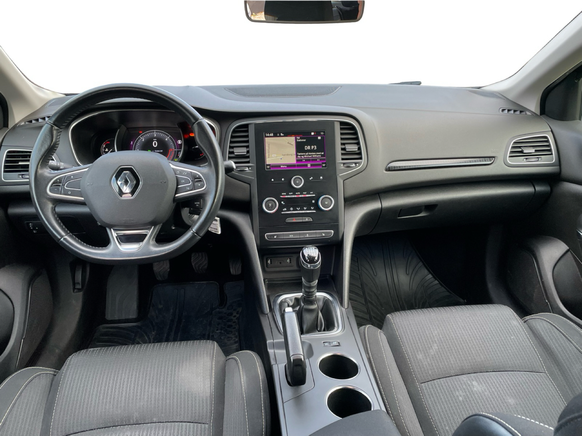 Sort Renault Mégane fra 2017