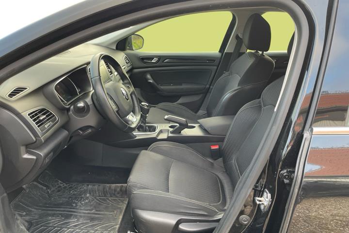 Sort Renault Mégane fra 2017