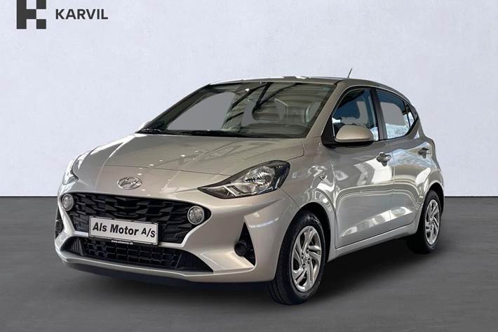 Sølv Hyundai i10 fra 2023