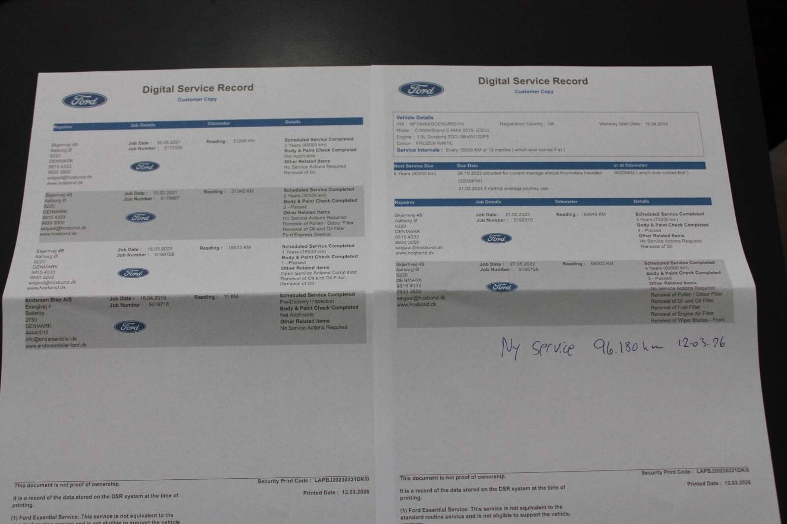 undefined Ford Grand C-Max fra 2018