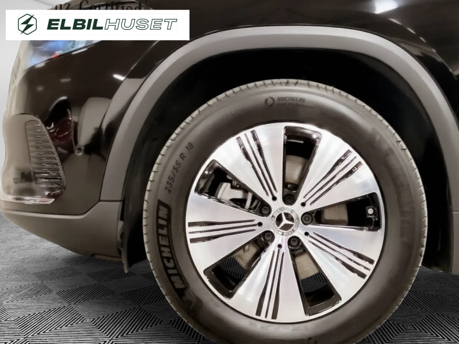 Sort Mercedes EQA250+ fra 2025