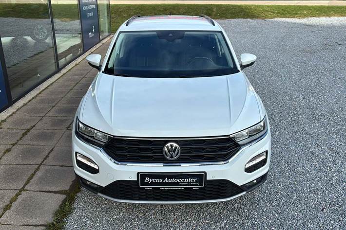 Hvid VW T-Roc fra 2018