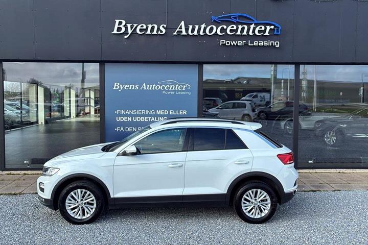Hvid VW T-Roc fra 2018