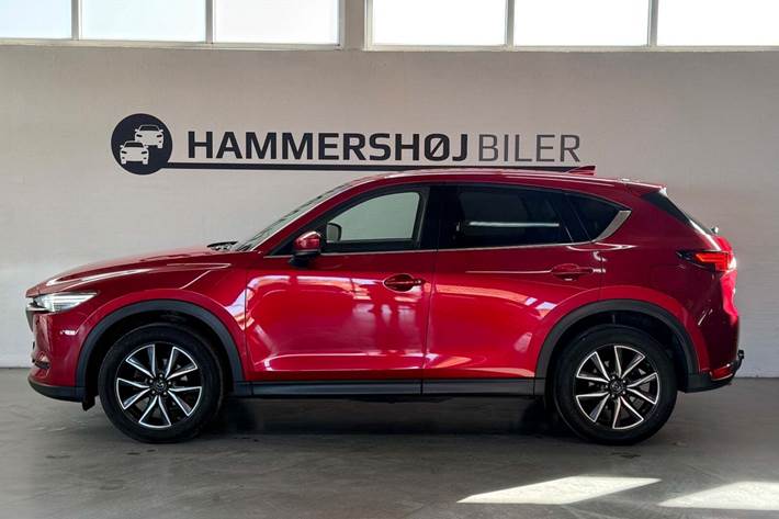 Rød Mazda CX-5 fra 2018