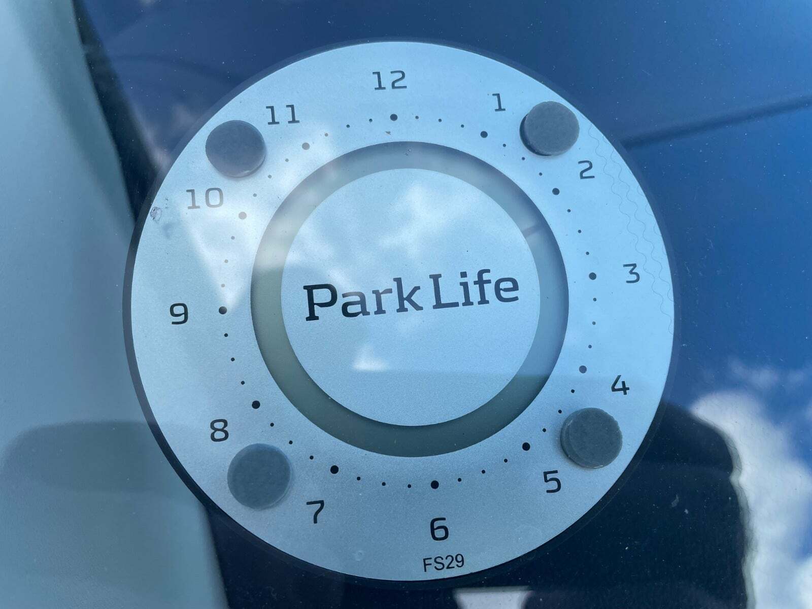 Blå Ford Focus fra 2011