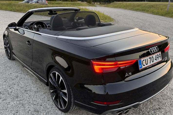 Sort Audi A3 fra 2020