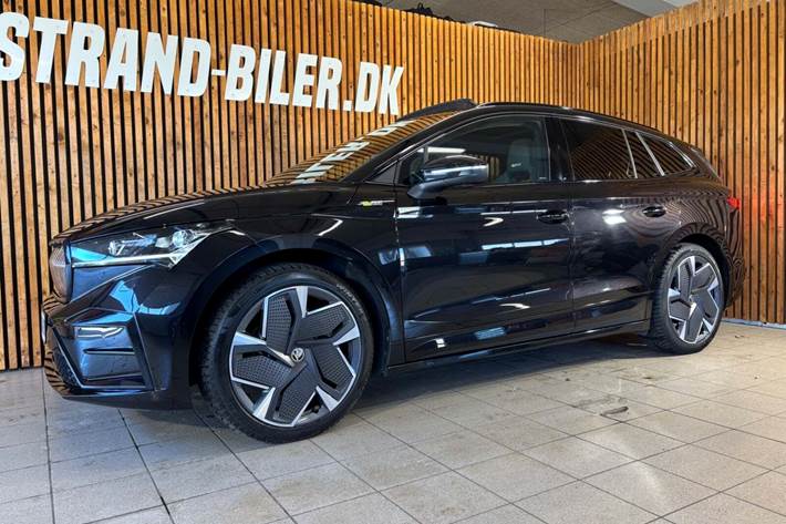 Sort Skoda Enyaq fra 2023