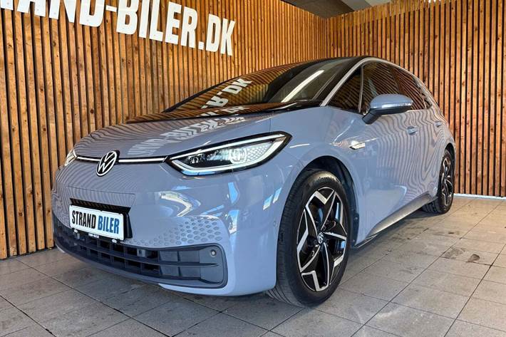 Grå VW ID.3 fra 2023