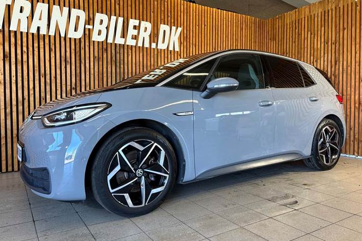 Grå VW ID.3 fra 2023