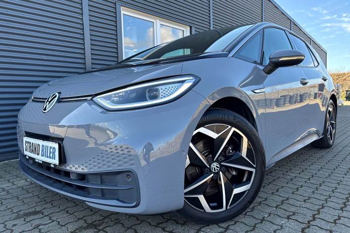 Grå VW ID.3 fra 2023