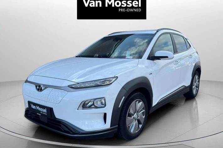 Hvid Hyundai Kona fra 2020