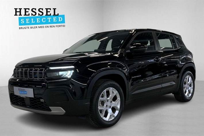 Sort Jeep Avenger fra 2023